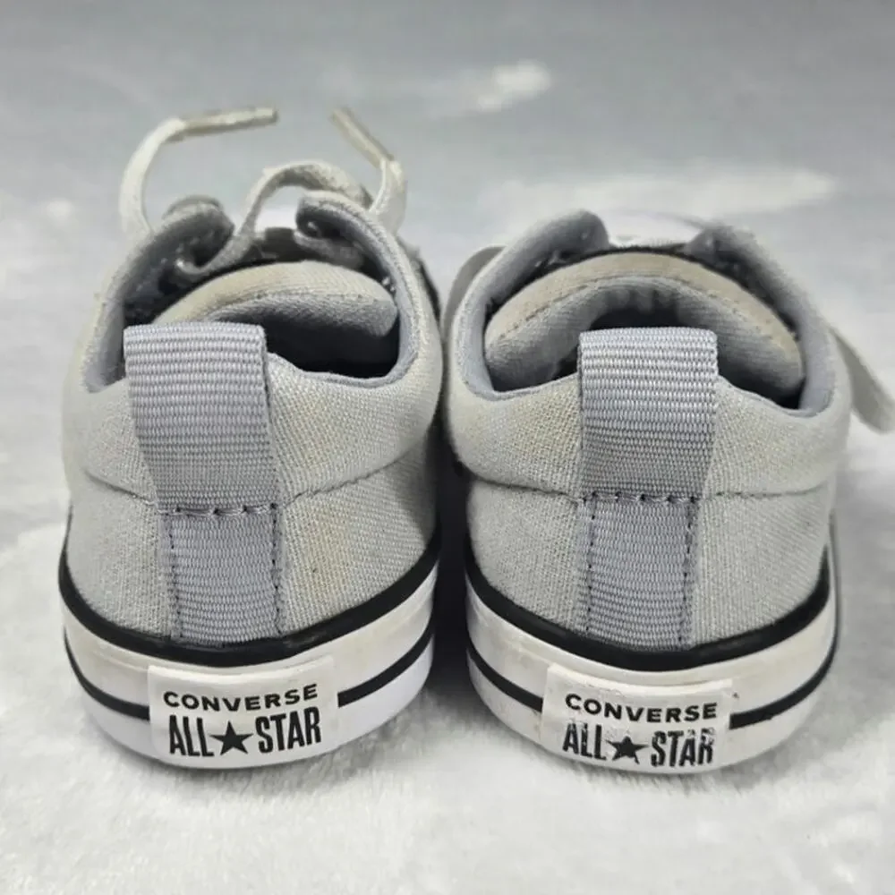 Converse Infant Youth‎ US Size 5 Chuck Taylor Low Light Gray Sneaker Shoes